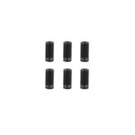Cable Brake Ferrule Alloy Black 5mm 100/Bottle