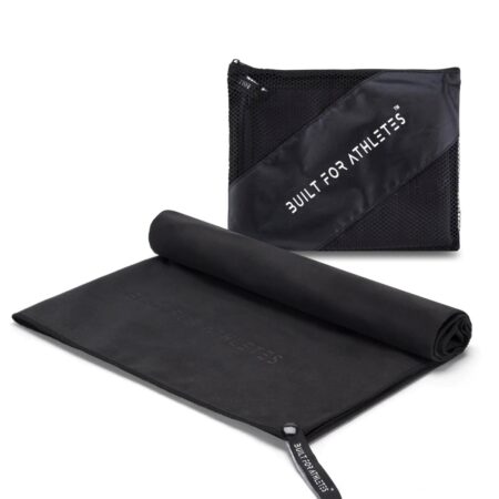 BFA Large Gym Towel Black