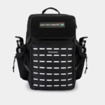 Large 45L Gym Backpack Black & White