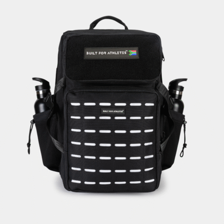 Large 45L Gym Backpack Black & White
