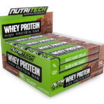 Nutritech Whey Protein Bars Chocolate Mocha Brownie 12 x 68g