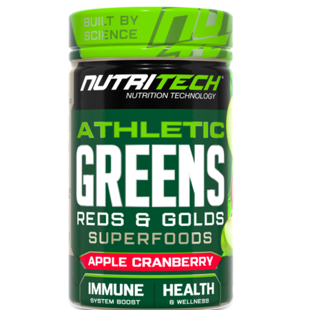 Nutritech Athletic Greens - Apple Cranberry 330g
