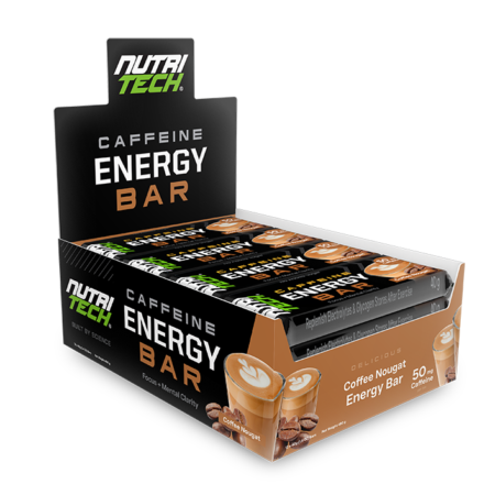 Endurade Caffeine Energy Bar Coffee Nougat 12 x 40g