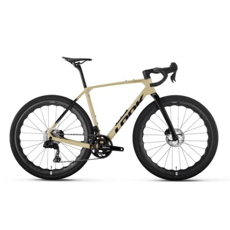 LOOK G85 Cezal - Shimano GRX Di2x12 / Fulcrum Soniq Wheels-Speckled Sand/Black Size L