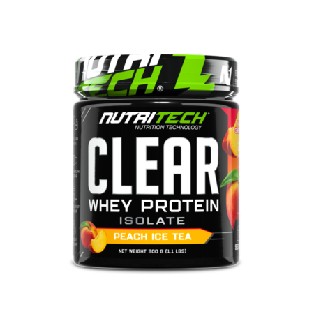Nutritech Clear Whey Protein Isolate Peach ice Tea 500g