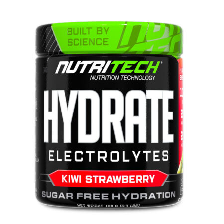 Nutritech Hydrate Electrolytes Kiwi Strawberry 270g Tub