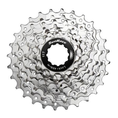 Cassette Sunrace 9 Speed 11-28T Nikel /Road