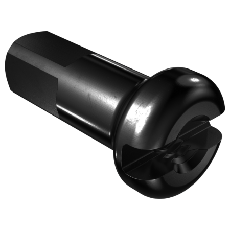 DT Swiss Spoke Nipple Brass Standard 16mm Black