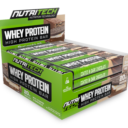 Nutritech Whey Protein Bars Smoreo 12 x 68g
