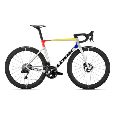 LOOK 795 Blade 2RS - Dura Ace DI2 / R50D - Iconic Platinum White Size M