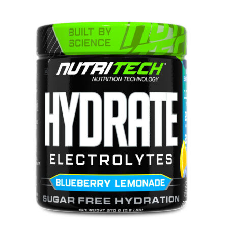 Nutritech Hydrate Electrolytes BB Lemonade 270g Tub