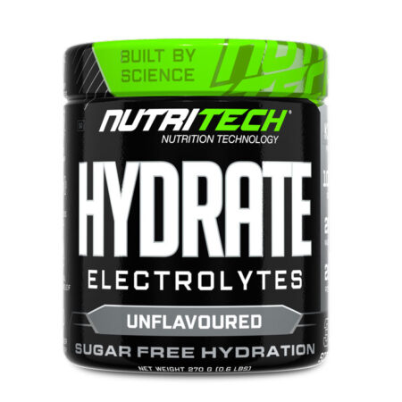 Nutritech Hydrate Electrolytes Unflavoured 270g Tub