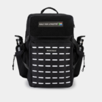 Large 45L Gym Backpack Black & White