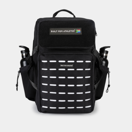 Large 45L Gym Backpack Black & White