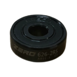 626B-2RS l 6 x 19 x 6mm Abec 3 Bearing Black Oxide