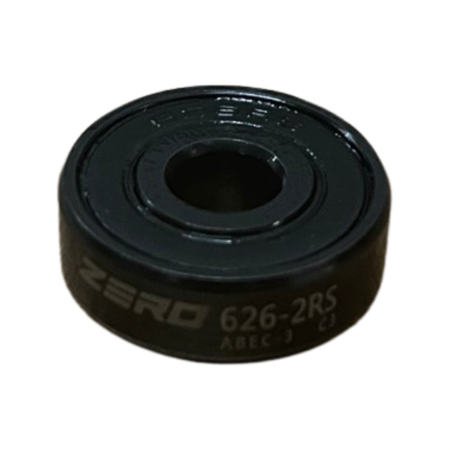 626B-2RS l 6 x 19 x 6mm Abec 3 Bearing Black Oxide