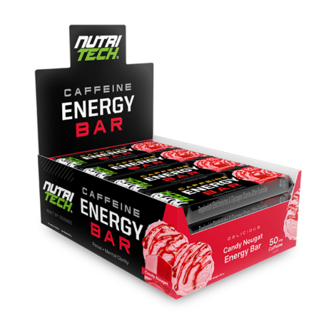 Endurade Caffeine Energy Bar Candy Nougat 12 x 40g