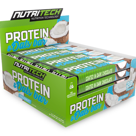 Nutritech Whey Protein Bars Coconut Granola 12 x 68g