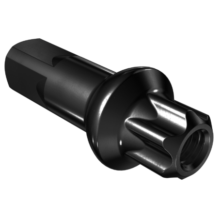 DT Swiss Spoke Nipple Brass Squorx Pro 15mm Black